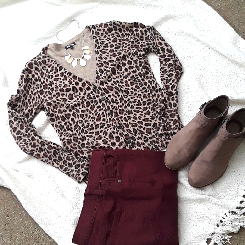 Leopard Print Cardi